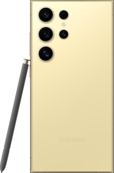 Смартфон Samsung SM-S928B Galaxy S24 Ultra 5G 256Gb 12Gb желтый титан моноблок 3G 4G 2Sim 6.8" 1440x3120 Android 14 200Mpix 802.11 a/b/g/n/ac/ax/be NFC GPS GSM900/1800 GSM1900 TouchSc Protect от магазина РЭССИ