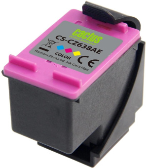 Картридж струйный Cactus CS-CZ638AE № 46 многоцветный (21мл) для HP DJ IA 2020hc/2520hc Ultra 2029/2529/4729AIO от магазина РЭССИ