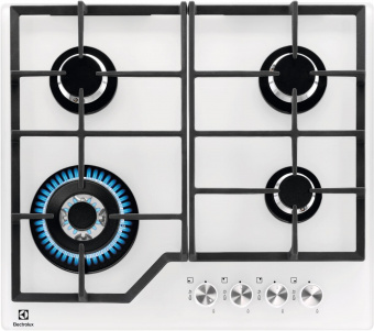 Газовая варочная поверхность Electrolux KGG64362W белый от магазина РЭССИ