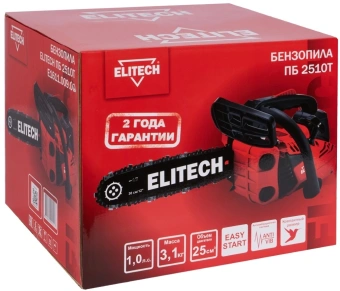 Пила цепная бензиновая Elitech ПБ 2510Т (E1611.009.00) 205451 от магазина РЭССИ