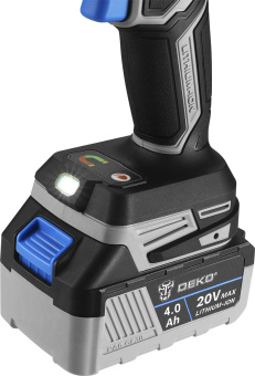 Дрель-шуруповерт Deko DKCID20 PRO аккум. патрон:быстрозажимной (085-1068) от магазина РЭССИ