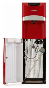 Кулер Hotfrost 45A напольный компрессорный красный/черный от магазина РЭССИ