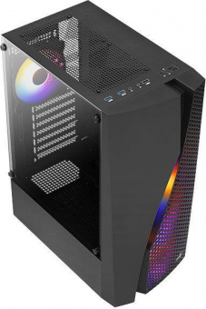 Корпус Aerocool Wave-G-BK-v2 черный без БП ATX 4x120mm 2x140mm 1xUSB2.0 2xUSB3.0 audio bott PSU от магазина РЭССИ
