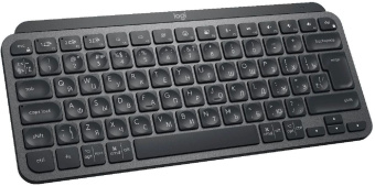 Клавиатура Logitech MX Keys Mini темно-серый/черный USB беспроводная BT/Radio LED (920-010501) от магазина РЭССИ