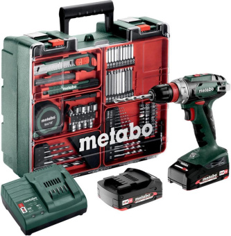 Дрель-шуруповерт Metabo BS 18 QUICK SET аккум. патрон:быстрозажимной (кейс в комплекте) (602217880) от магазина РЭССИ