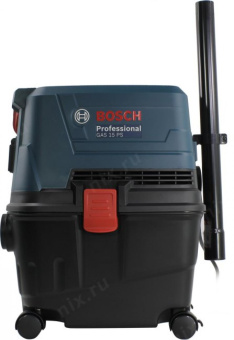 Строительный пылесос Bosch GAS 15 PS 1100Вт (уборка: сухая/влажная) синий от магазина РЭССИ