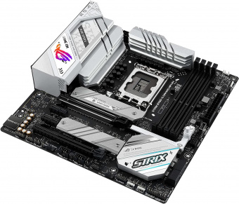 Материнская плата Asus ROG STRIX B760-G GAMING WIFI D4 Soc-1700 Intel B760 4xDDR4 mATX AC`97 8ch(7.1) 2.5Gg RAID+HDMI+DP от магазина РЭССИ