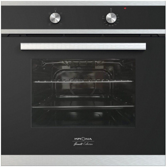 Духовой шкаф Электрический Krona Pronto 60 S нержавеющая сталь/черный от магазина РЭССИ