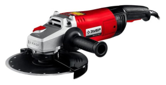 Углошлифовальная машина Зубр УШМ-230-2605 П 2600Вт 6600об/мин рез.шпин.:M14 d=230мм от магазина РЭССИ