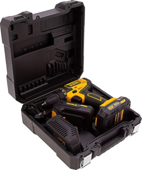 Аккумуляторная дрель-шуруповерт Denzel CDL-18-02BM 26116 от магазина РЭССИ