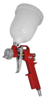 Краскораспылитель Elitech 0704.010200 226л/мин соп.:1.5мм бак:0.6л красный/белый от магазина РЭССИ