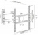 Картинка Кронштейн для телевизора Ultramounts UM872 черный 32"-55" макс.35кг настенный поворотно-выдвижной и наклонный от магазина РЭССИ Кронштейн для телевизора Ultramounts UM872 черный 32"-55" макс.35кг настенный поворотно-выдвижной и наклонный от магазина РЭССИ