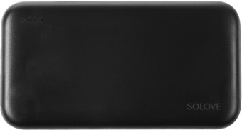 Мобильный аккумулятор Solove Solove W7 10000mAh QC3.0 3A черный (W7 BLACK RUS) от магазина РЭССИ