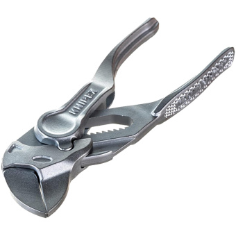 Переставные клещи-ключ Knipex XS 21 мм (3/4") 100 мм Cr-V серые KN-8604100 от магазина РЭССИ