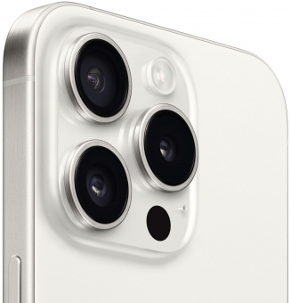 Смартфон Apple A3104 iPhone 15 Pro 128Gb белый титан моноблок 3G 4G 2Sim 6.1" 1179x2556 iOS 17 48Mpix 802.11 a/b/g/n/ac/ax NFC GPS GSM900/1800 TouchSc Protect от магазина РЭССИ