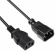 Картинка Кабель-удлинитель Buro AN23-1008 IEC C13 IEC C14 1.8м черный от магазина РЭССИ Кабель-удлинитель Buro AN23-1008 IEC C13 IEC C14 1.8м черный от магазина РЭССИ