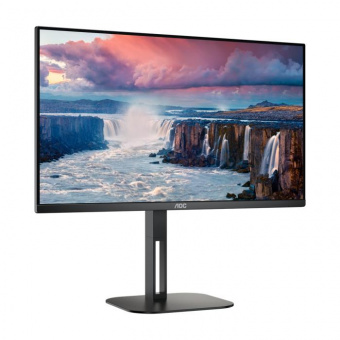 Монитор AOC 23.8" 24V5C черный IPS LED 4ms 16:9 HDMI M/M матовая HAS Piv 1000:1 300cd 178гр/178гр 1920x1080 75Hz DP FHD USB 4.41кг от магазина РЭССИ