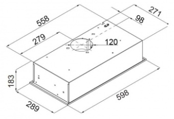 Вытяжка встраиваемая Maunfeld Crosby Hardy 60 белый управление: поворотные переключатели (1 мотор) от магазина РЭССИ