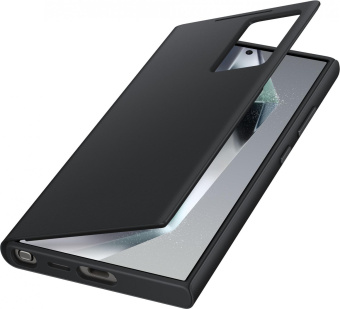 Чехол (флип-кейс) Samsung для Samsung Galaxy S24 Ultra Smart View Wallet Case S24 Ultra черный (EF-ZS928CBEGRU) от магазина РЭССИ