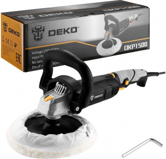 Полировальная машина Deko DKP1500 1500Вт от магазина РЭССИ