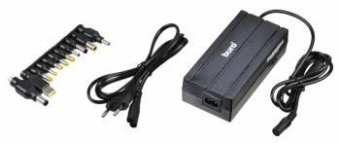 Блок питания Buro BUM-1187H90 ручной 90W 12V-20V 11-connectors от бытовой электросети LED индикатор от магазина РЭССИ