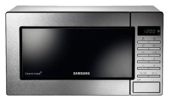 Микроволновая Печь Samsung ME87M/BAL пан.англ. 23л. 800Вт серебристый от магазина РЭССИ