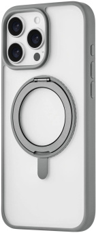 Чехол (клип-кейс) uBear для Apple iPhone 16 Pro Max Clip 360 with MagSafe серый (CS442GR69PRG-I24M) от магазина РЭССИ