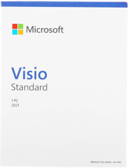 Офисное приложение Microsoft Visio Standard 2021 (D86-06095) от магазина РЭССИ