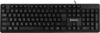 Клавиатура Defender Daily Hb-162 черный USB Multimedia (45162) от магазина РЭССИ