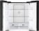 Холодильник Weissgauff WCD 450 XB NoFrost Inverter 2-хкамерн. черный (двухкамерный) от магазина РЭССИ