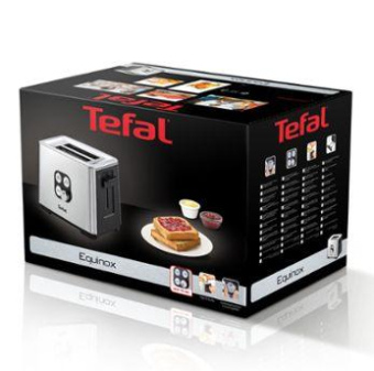 Тостер Tefal TT420D30 900Вт серебристый от магазина РЭССИ