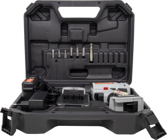 Дрель-шуруповерт Ресанта ДА-20-2ЛК-Б аккум. патрон:быстрозажимной (кейс в комплекте) (75/14/10) от магазина РЭССИ