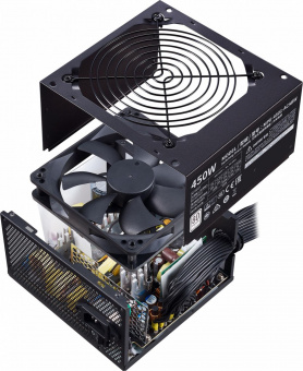 Блок питания Cooler Master ATX 450W MWE White V2 80+ (24+4+4pin) APFC 120mm fan 6xSATA RTL от магазина РЭССИ