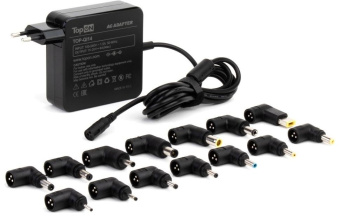 Адаптер TopON TOP-QI14 автоматический 90W 15V-20V 14-connectors 6A от бытовой электросети от магазина РЭССИ