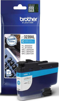 Картридж струйный Brother LC3239XLC голубой (5000стр.) для Brother HL-J6000DW/MFC-J5945DW от магазина РЭССИ
