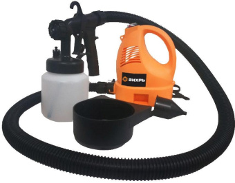 Краскопульт Вихрь ЭКП-700В 700Вт бак:800мл 1000гр/мин от магазина РЭССИ