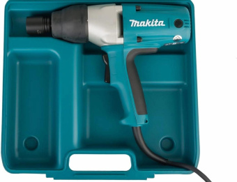 Гайковерт Makita TW0350 400Вт патрон:квад.1/2" (кейс в комплекте) от магазина РЭССИ