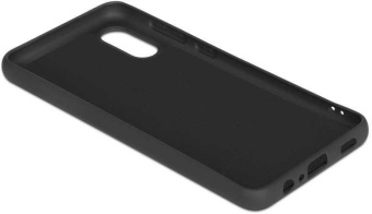 Чехол (клип-кейс) DF для Samsung Galaxy A02 sOriginal-27 черный (DF SORIGINAL-27 (BLACK)) от магазина РЭССИ