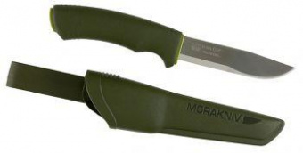 Нож Morakniv Bushcraft Forest (12356) разделочный темно-зеленый от магазина РЭССИ