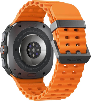 Смарт-часы Samsung Galaxy Watch Ultra LTE 47мм 1.5" AMOLED корп.черный рем.оранжевый (SM-L705FDAACAU) от магазина РЭССИ