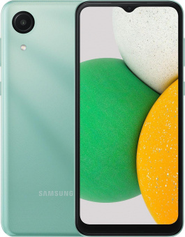 Смартфон Samsung SM-A032F Galaxy A03 Core 32Gb 2Gb светло-зеленый моноблок 3G 4G 2Sim 6.5" 720x1600 Android 11 Go edition 8Mpix 802.11 b/g/n GPS GSM900/1800 GSM1900 TouchSc microSD max1024Gb от магазина РЭССИ
