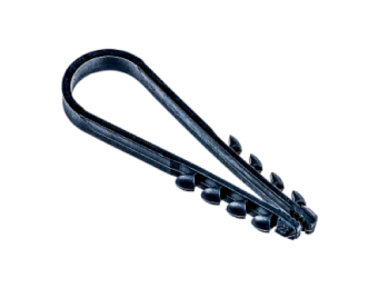Дюбель-хомут для круглого кабеля черный 11-18Jazzway (100 шт/уп) от магазина РЭССИ
