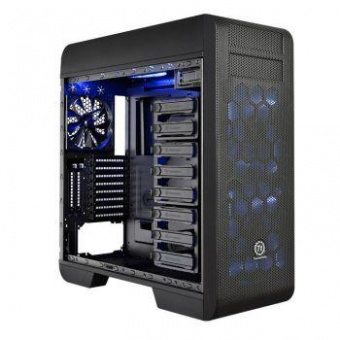 Корпус Thermaltake Core V71 TG черный без БП ATX 2x200mm 2xUSB2.0 2xUSB3.0 audio bott PSU от магазина РЭССИ