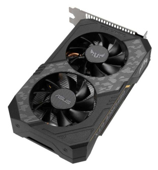 Видеокарта Asus PCI-E TUF-GTX1650-O4GD6-GAMING NVIDIA GeForce GTX 1650 4Gb 128bit GDDR6 1410/12000 DVIx1 HDMIx1 DPx1 HDCP Ret от магазина РЭССИ