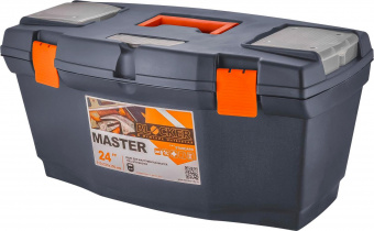 Ящик для инстр. Blocker Master 1отд. серый/оранжевый (BR6006СРСВЦОР) от магазина РЭССИ