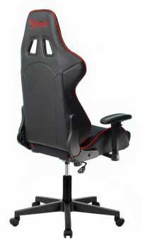 Кресло игровое A4Tech Bloody GC-400 черный/красный с подголов. крестов. пластик черный от магазина РЭССИ