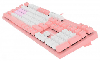 Клавиатура A4Tech Bloody B800 Dual Color механическая розовый/белый USB for gamer LED от магазина РЭССИ