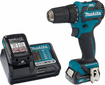 Дрель-шуруповерт Makita DF332DWAE аккум. патрон:быстрозажимной (кейс в комплекте) от магазина РЭССИ
