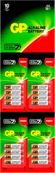 Батарея GP Alkaline 15ARHCP4m4-2CR4 AA (16шт) блистер от магазина РЭССИ