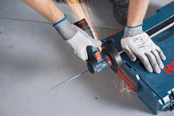 Углошлифовальная машина Bosch GWS 10,8-76 V-EC 19500об/мин рез.шпин.:M5 d=76мм жестк.кейс (06019F2000) от магазина РЭССИ